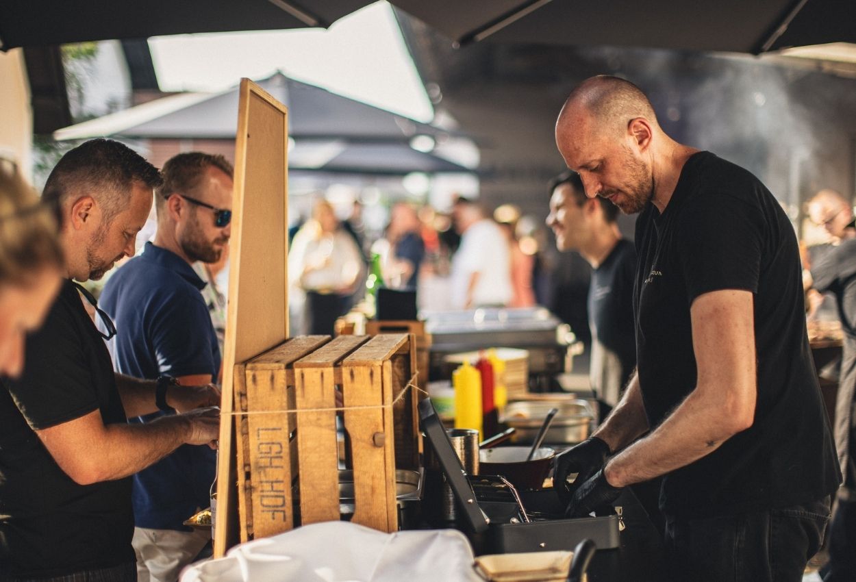 BBQ Catering Graz & Umgebung 100 Jahre Haindl Mühle Bild 1