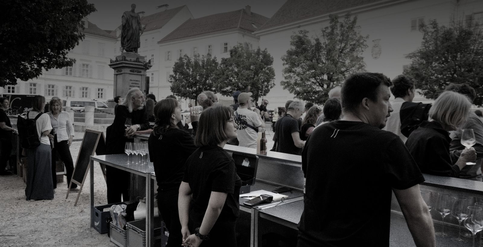 Bar Catering Graz Stadt Steirischer Herbst Freiheitsplatz Titelbild